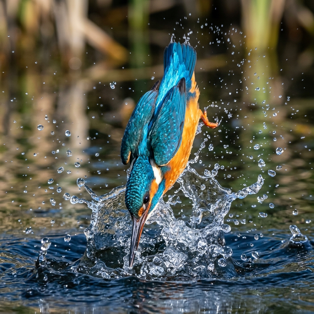 Common Kingfisher spotted on low branches during Sunrise Kayak Safari in Mirissa